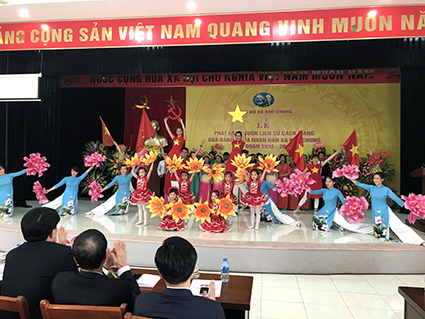 Lễ Phát hành Lịch sử cách mạng của Đảng bộ và Nhân dân xã Kim Chung, huyện Đông Anh, TP Hà Nội