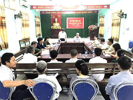 Hội thảo Lịch sử Đảng bộ xã Hòa Tiến 1930 – 2018, huyện Yên Phong, tỉnh Bắc Ninh