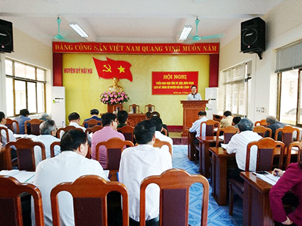 Công ty Truyền thông Nhất Nam phối hợp với Huyện ủy Hải Hà (tỉnh Quảng Ninh) tổ chức Hội nghị triển khai sưu tầm tư liệu, biên soạn Lịch sử Đảng bộ huyện Hải Hà, giai đoạn 1930 – 2017