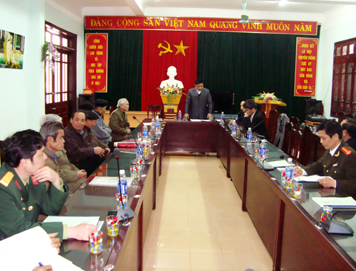 Hội nghị nghiệm thu đề cương, tọa đàm, chia sẻ công tác sưu tầm tư liệu Lịch sử Đảng bộ và nhân dân huyện Cao Phong (1930 – 2010)