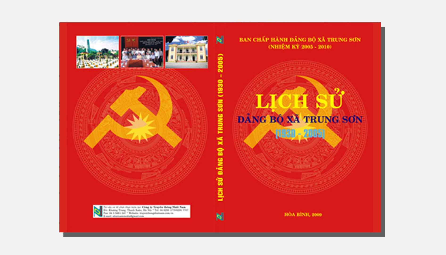 Lễ phát hành cuốn Lịch sử Đảng bộ xã Trung Sơn giai đoạn 1930 – 2005