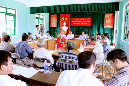 Hội thảo khoa học đề tài “Lịch sử Đảng bộ và nhân dân xã Chiềng Châu (1930 – 2010)”, huyện Mai Châu, tỉnh Hòa Bình