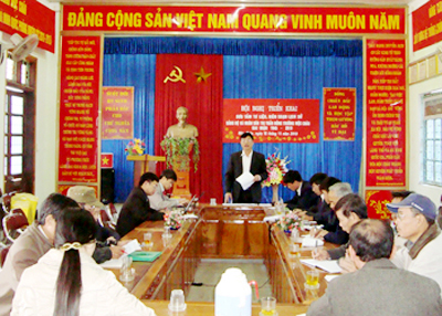 Hội nghị triển khai sưu tầm, biên soạn “Lịch sử Đảng bộ và nhân dân Thị trấn nông trường Mộc Châu”