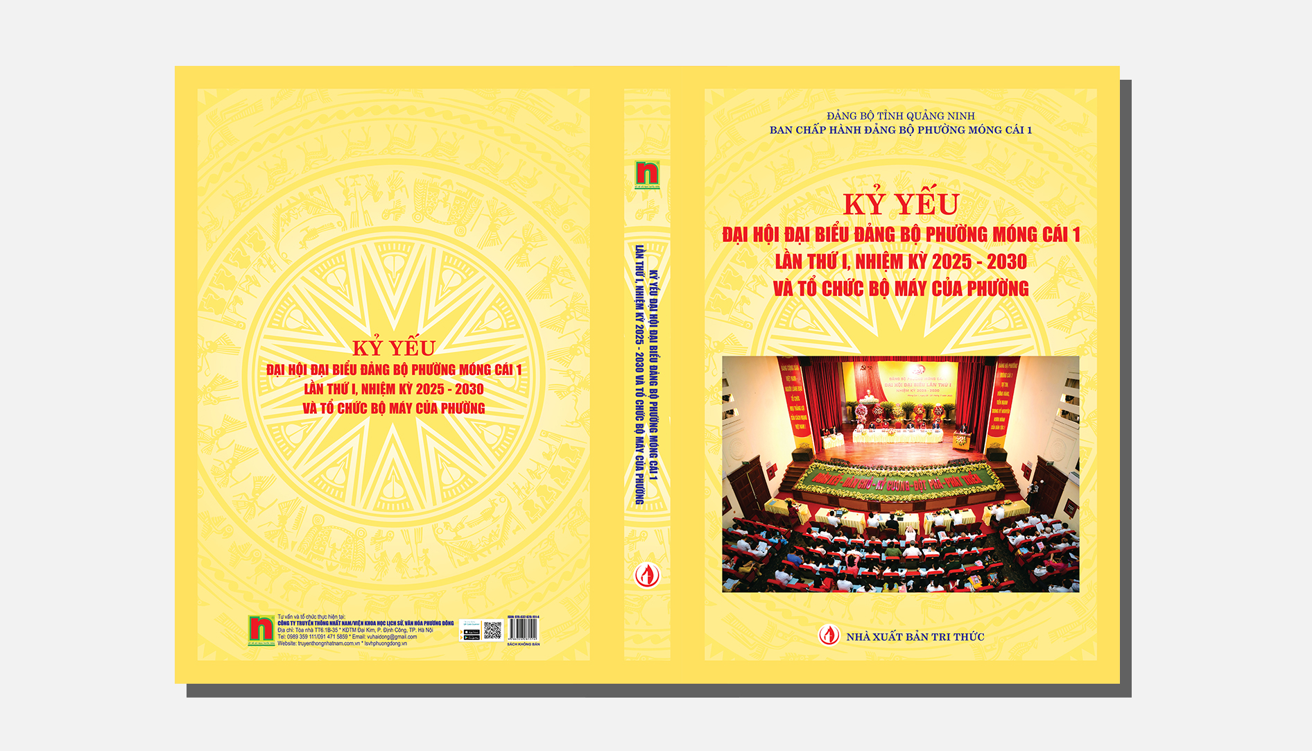 Kỷ yếu Đại hội đại biểu phường Móng Cái 1 lần thứ I, nhiệm kỳ 2025 – 2030 và bộ máy tổ chức của phường