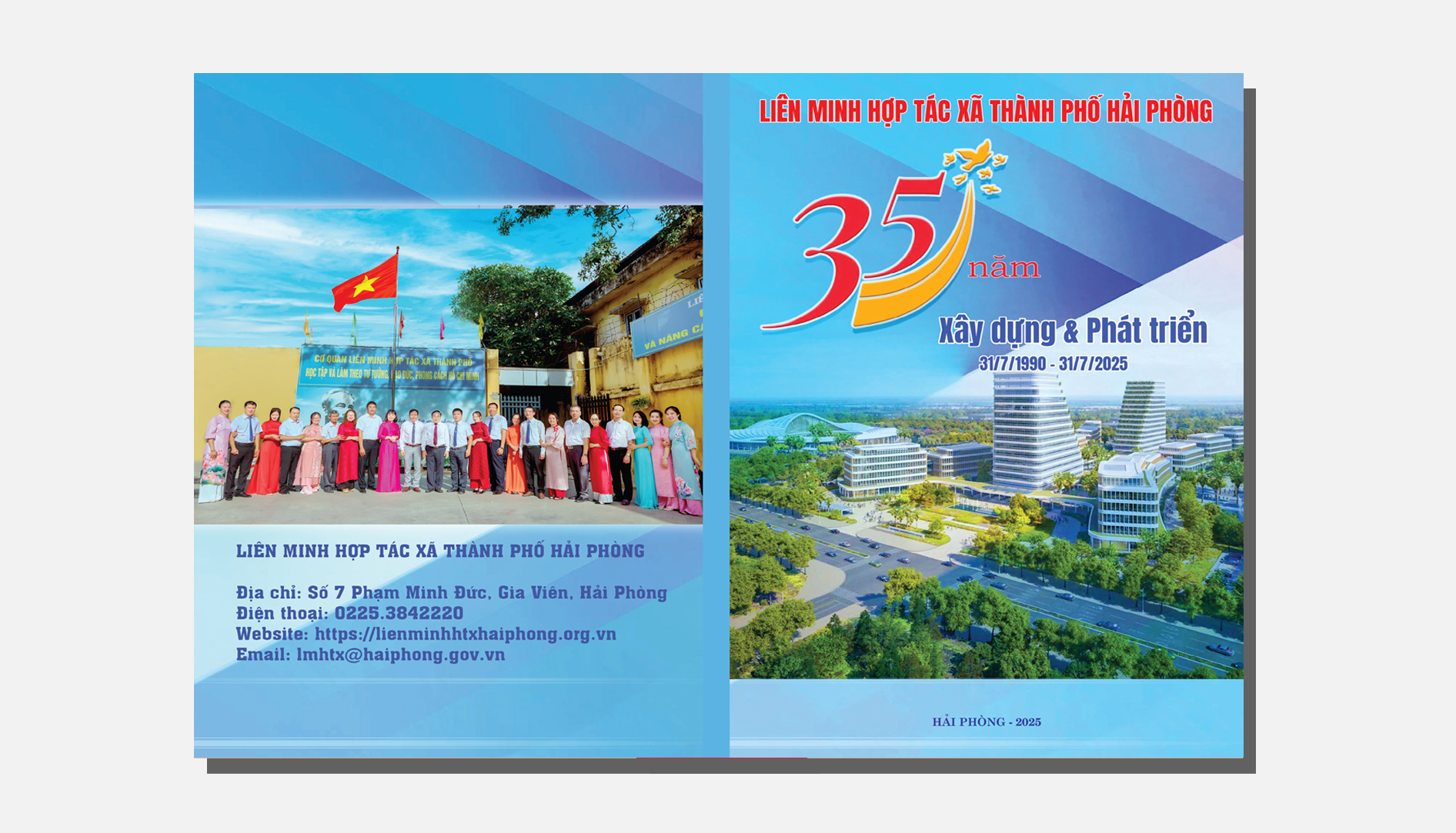 Liên minh Hợp tác xã thành phố Hải Phòng 35 năm Xây dựng & Phát triển